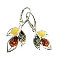 Orecchini Domar Donna Ambra in Argento Ambra AMBER-OR-19-280 - AMBER-OR-19-280